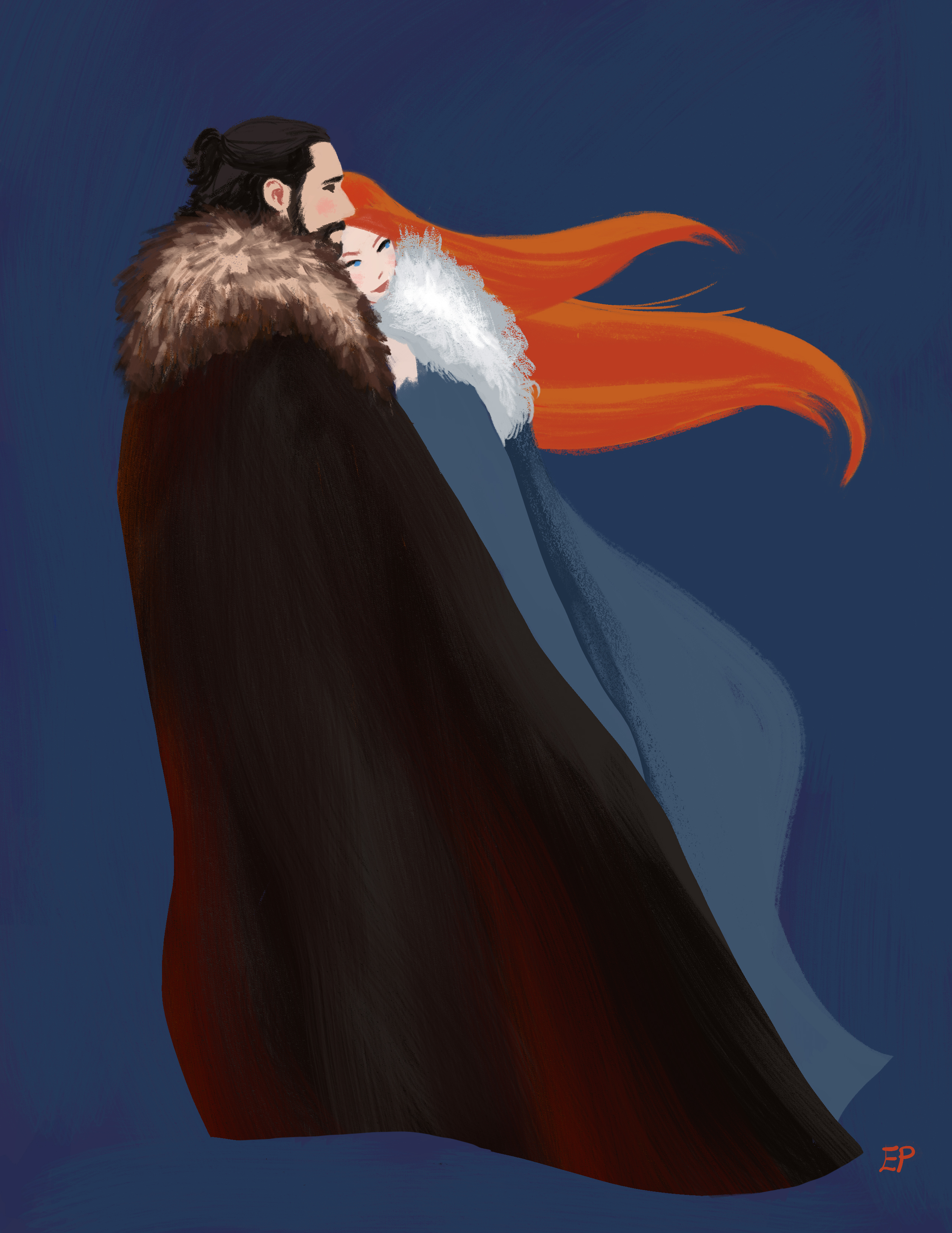 Jon and Sansa Blair v1b FLAT